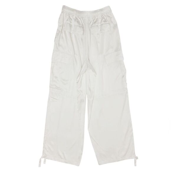RARE SKIMS Silk Cargo Pants in Ivory - Picture 6 of 7